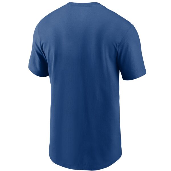 Men's Nike Royal Indianapolis Colts Team Wordmark T-Shirt - Image 3