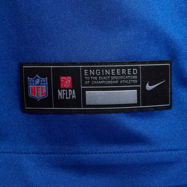 Men's Nike Darius Leonard Royal Indianapolis Colts Game Player Jersey - Image 6