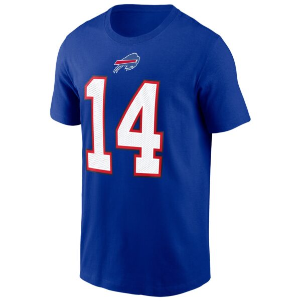 Men's Nike Stefon Diggs Royal Buffalo Bills Name & Number T-Shirt - Image 2