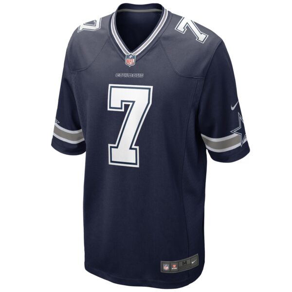Men's Nike Trevon Diggs Navy Dallas Cowboys Game Jersey - Image 2