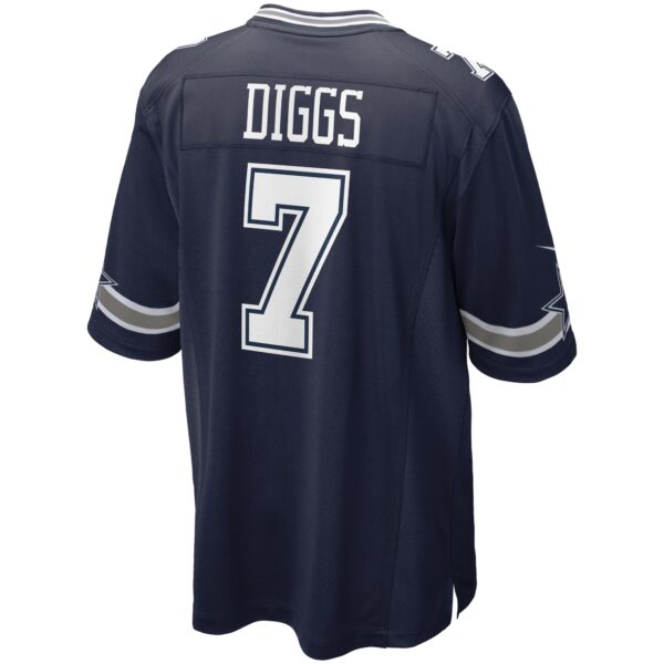 Men's Nike Trevon Diggs Navy Dallas Cowboys Game Jersey - Image 3