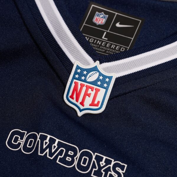 Men's Nike Trevon Diggs Navy Dallas Cowboys Game Jersey - Image 4