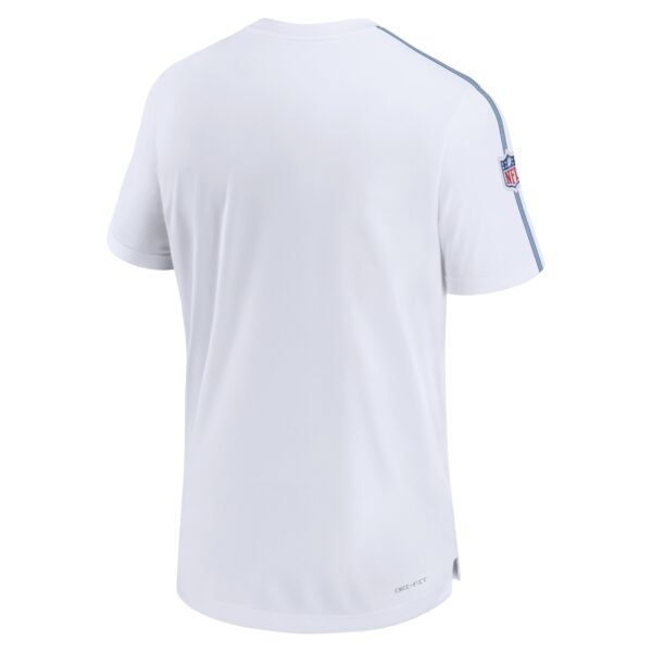 Men's Nike White Indianapolis Colts Sideline Alternate Logo Coach Performance Top - Image 3
