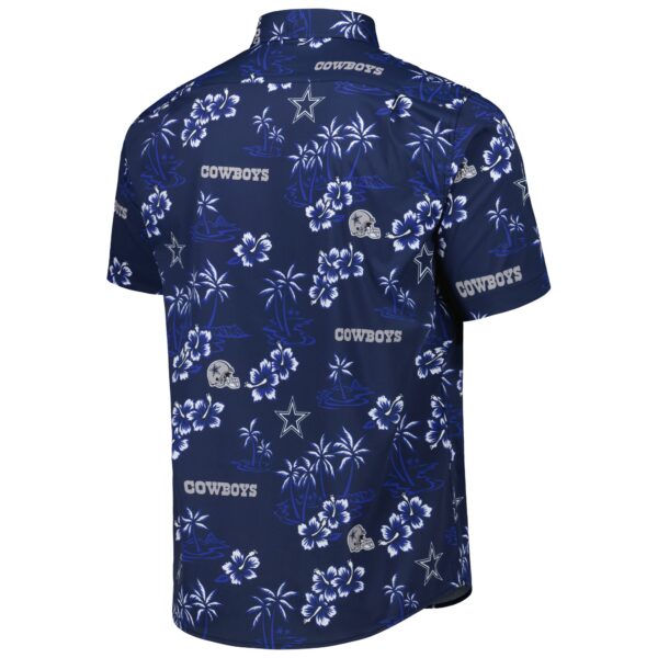 Men's Reyn Spooner Navy Dallas Cowboys Kekai Button-Up Shirt - Image 3