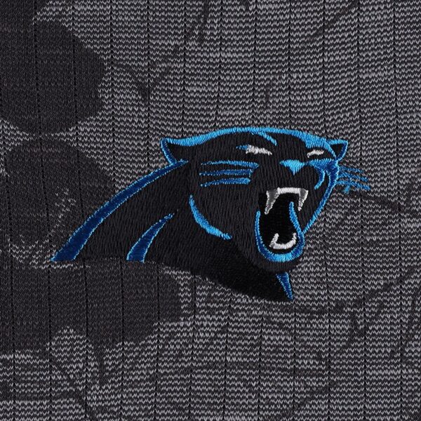 Men's Tommy Bahama Black Carolina Panthers Big & Tall Miramar Blooms Polo - Image 3
