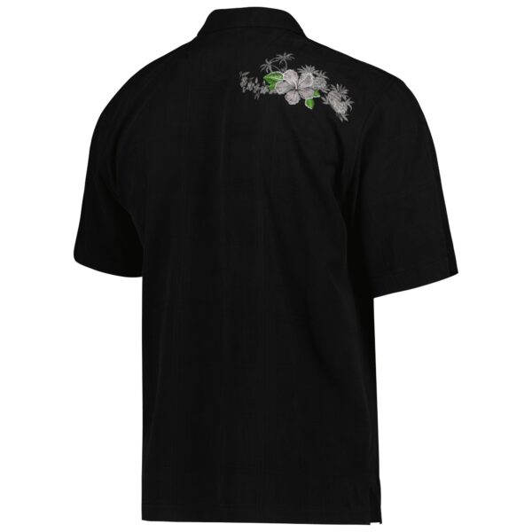Men's Tommy Bahama Black Carolina Panthers Sport Azule Oasis Camp Button-Up Shirt - Image 3