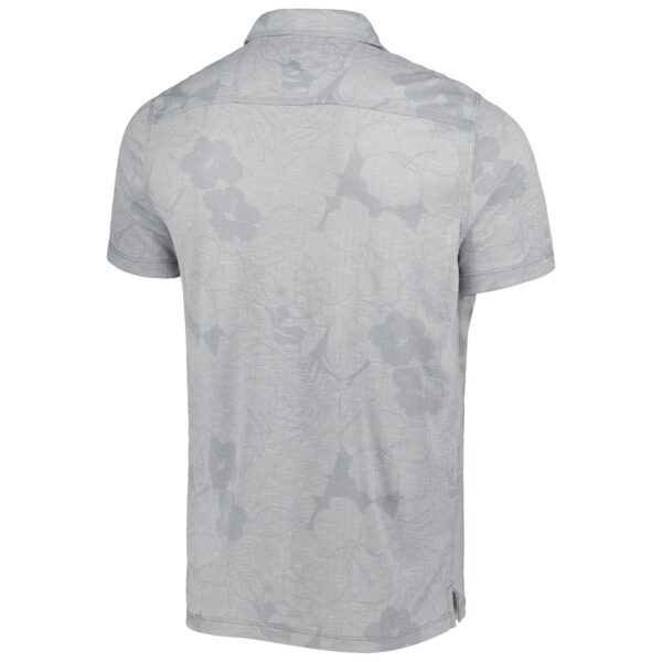 Men's Tommy Bahama Gray Cleveland Browns Miramar Blooms Polo - Image 3
