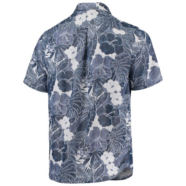 Men's Tommy Bahama Navy Chicago Bears Coconut Point Playa Floral IslandZone Button-Up Shirt - Image 4