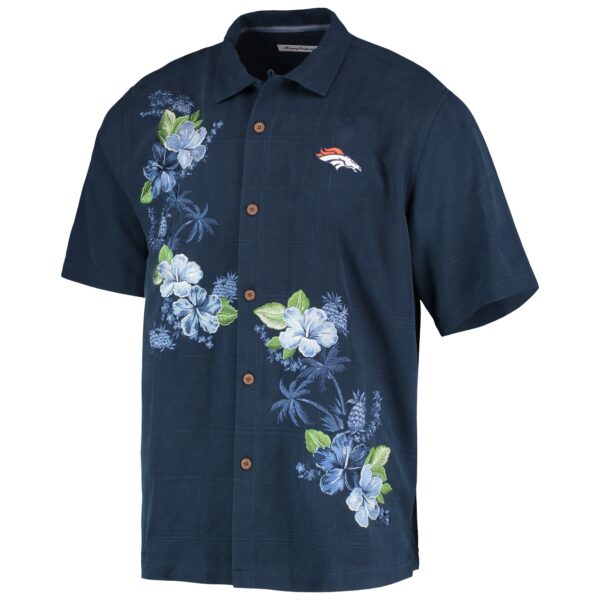 Men's Tommy Bahama Navy Denver Broncos Azule Oasis Button-Up Shirt - Image 2