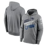 NFL Nike Performance Fleece Pullover Hoodie FRA Pats vs Colts