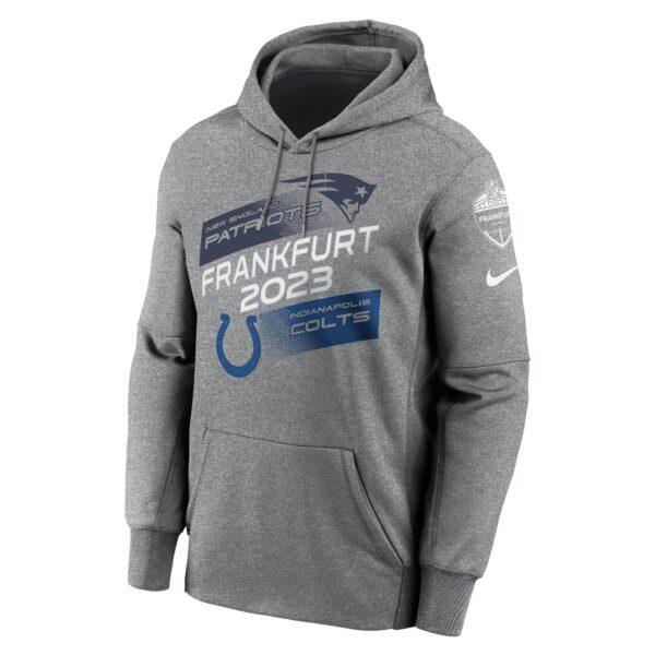 NFL Nike Performance Fleece Pullover Hoodie FRA Pats vs Colts - Image 2