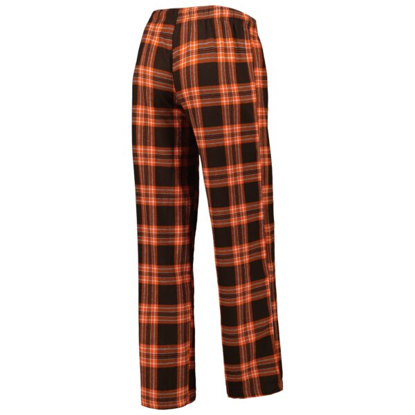 Women's Concepts Sport Brown/Orange Cleveland Browns Badge Top & Pants Sleep Set - Image 5