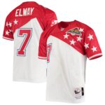 Men's Mitchell & Ness John Elway White/Red AFC 1994 Pro Bowl Authentic Jersey