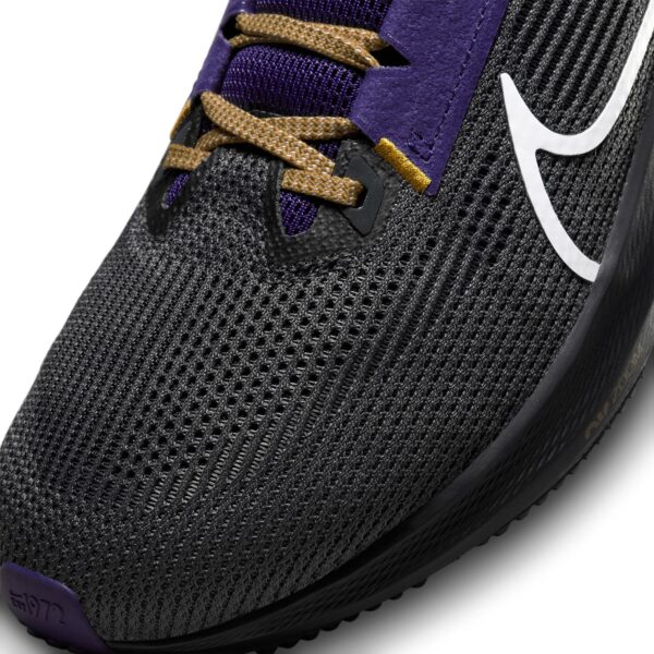 Unisex Nike  Anthracite Baltimore Ravens Zoom Pegasus 40 Running Shoe - Image 7