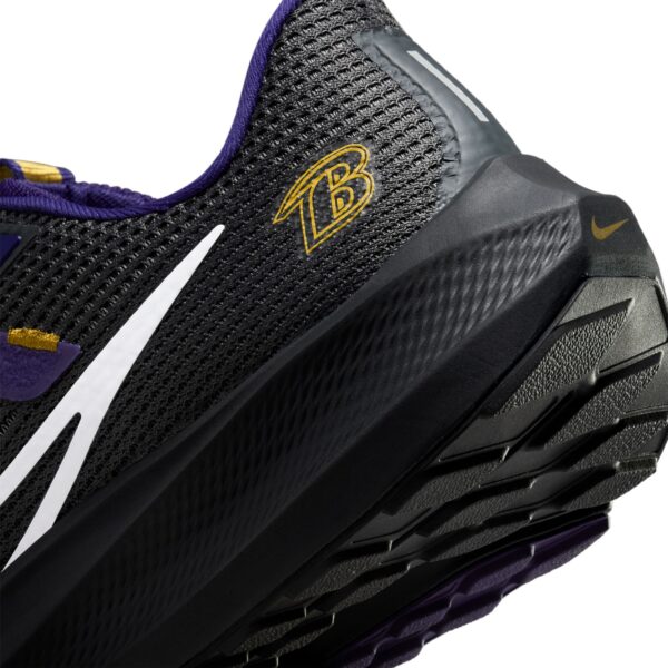 Unisex Nike  Anthracite Baltimore Ravens Zoom Pegasus 40 Running Shoe - Image 8
