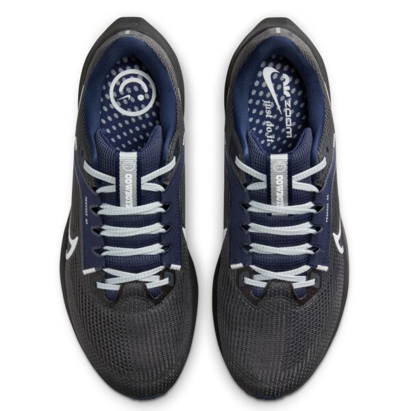 Unisex Nike  Anthracite Dallas Cowboys Zoom Pegasus 40 Running Shoe - Image 4