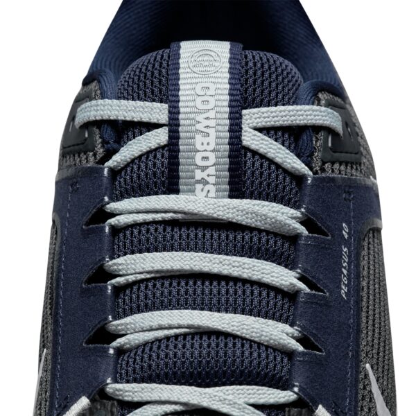 Unisex Nike  Anthracite Dallas Cowboys Zoom Pegasus 40 Running Shoe - Image 9