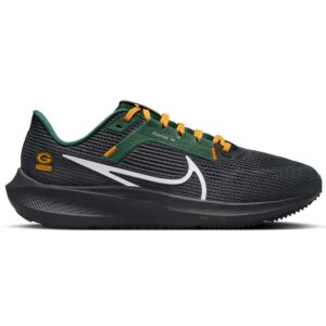 Unisex Nike  Anthracite Green Bay Packers Zoom Pegasus 40 Running Shoe