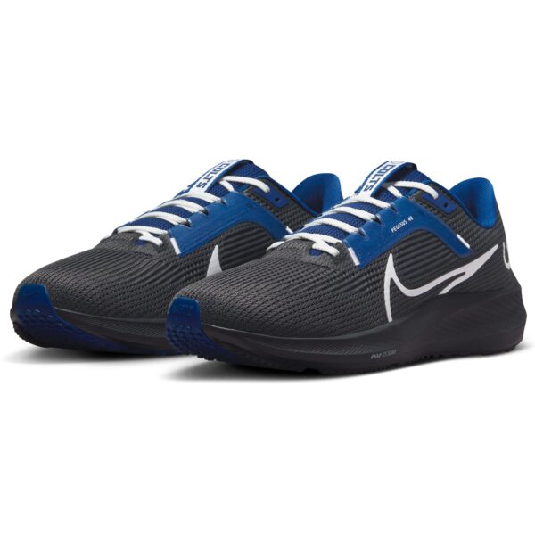 Unisex Nike  Anthracite Indianapolis Colts Zoom Pegasus 40 Running Shoe - Image 3