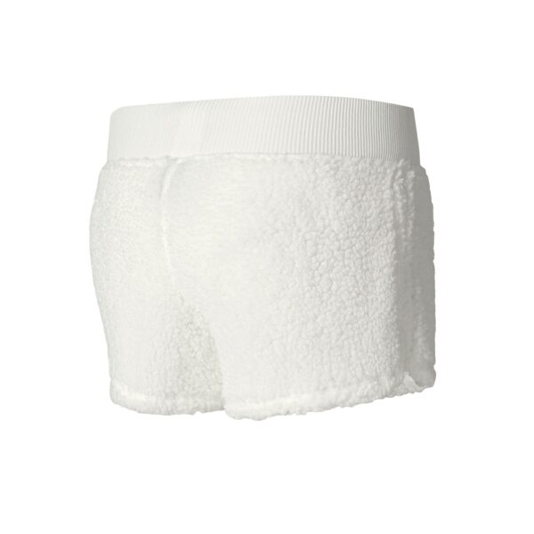 Women's Concepts Sport  White Buffalo Bills Fluffy Pullover Sweatshirt & Shorts Sleep Set - Image 3