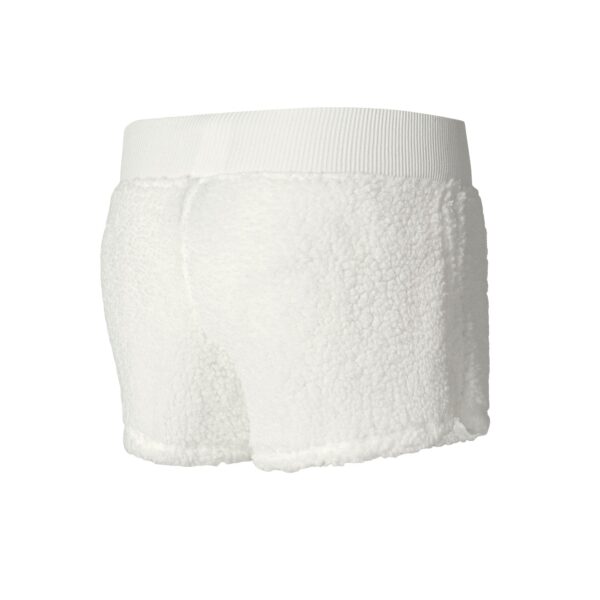 Women's Concepts Sport  White Chicago Bears Fluffy Pullover Sweatshirt & Shorts Sleep Set - Image 3