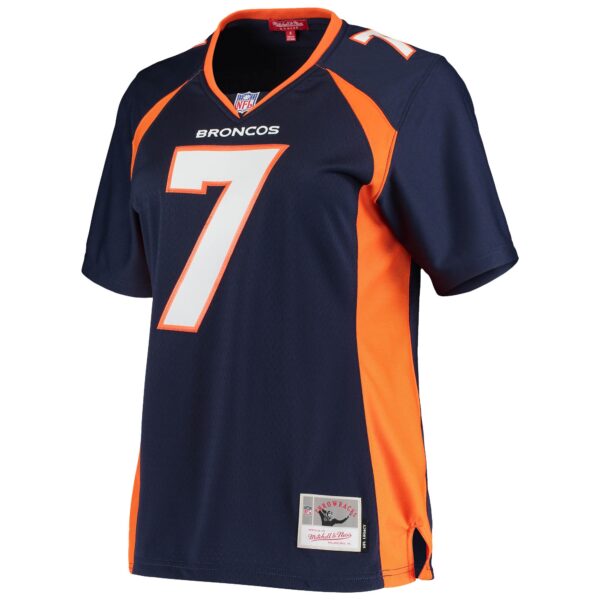 Women's Mitchell & Ness John Elway Navy Denver Broncos Legacy Replica Team Jersey - Image 2