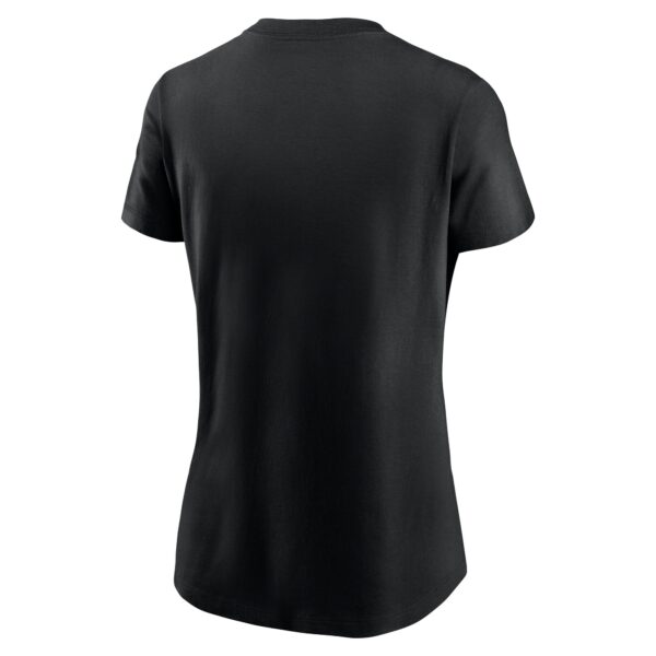 Women's Nike Black Detroit Lions 2024 NFC North Division Champions Locker Room Trophy Collection T-Shirt - Image 3