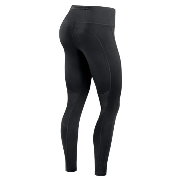 Women's Nike Black Green Bay Packers Edge Wordmark Performance Leggings - Image 3