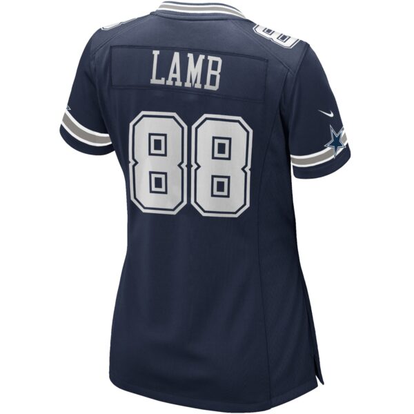 Women's Nike CeeDee Lamb Navy Dallas Cowboys Game Jersey - Image 3