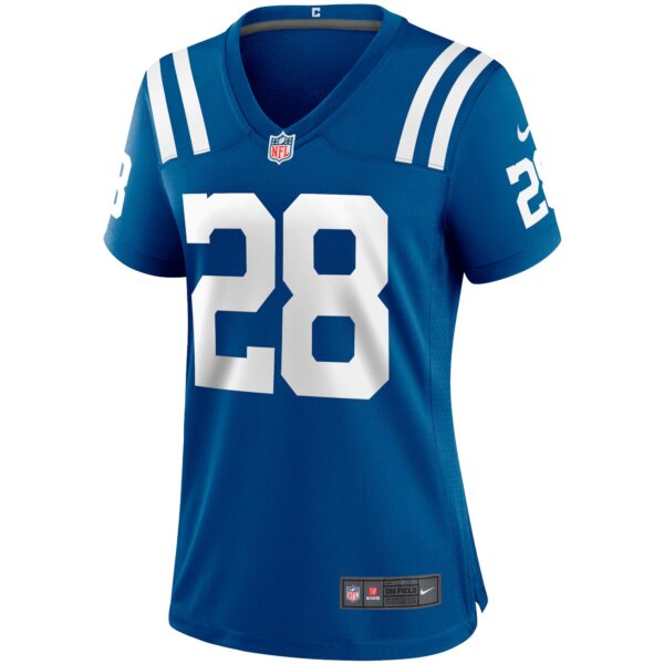 Women's Nike Jonathan Taylor Royal Indianapolis Colts Player Game Jersey - Image 2