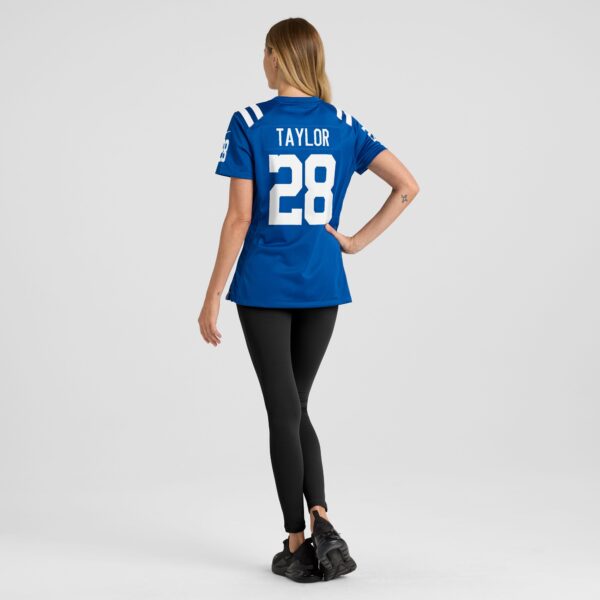 Women's Nike Jonathan Taylor Royal Indianapolis Colts Player Game Jersey - Image 5