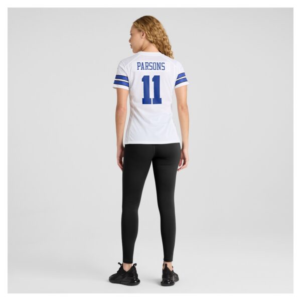 Women's Nike Micah Parsons White Dallas Cowboys Game Jersey - Image 5