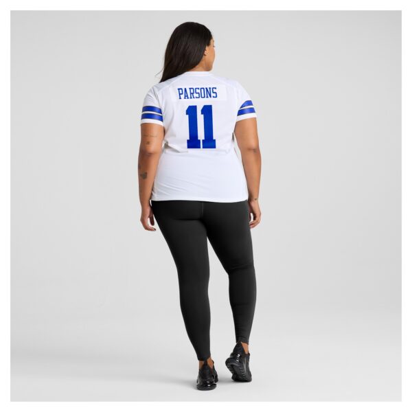 Women's Nike Micah Parsons White Dallas Cowboys Game Jersey - Image 7