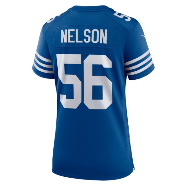 Women's Nike Quenton Nelson Royal Indianapolis Colts Alternate Game Jersey - Image 3