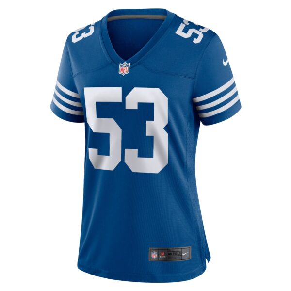 Women's Nike Darius Leonard Royal Indianapolis Colts Alternate Game Jersey - Image 2