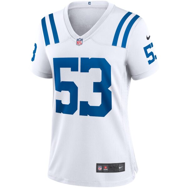 Women's Nike Darius Leonard White Indianapolis Colts Game Player Jersey - Image 2