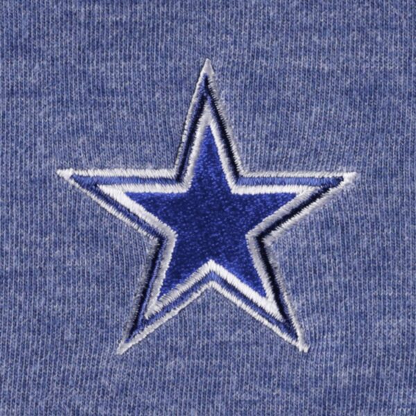 Women's Tommy Bahama Heathered Navy Dallas Cowboys Sport Sun Fade Full-Zip Sweatshirt - Image 4