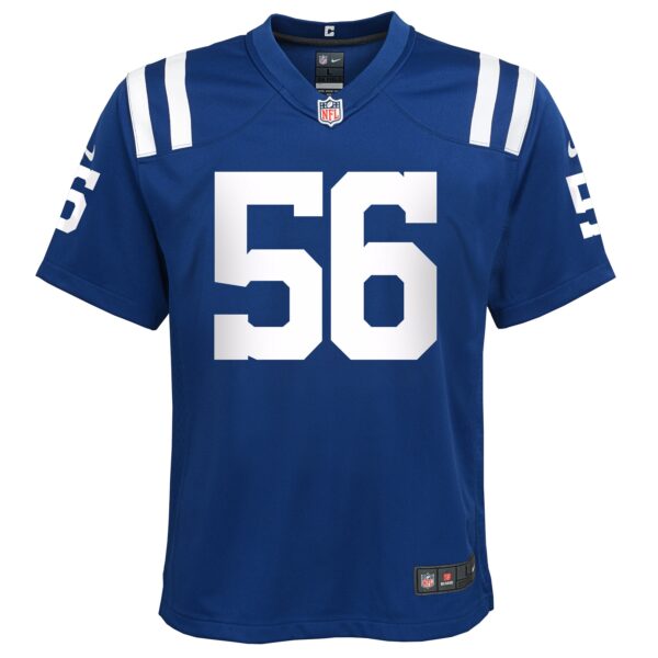 Youth Nike Quenton Nelson Royal Indianapolis Colts Game Jersey - Image 2