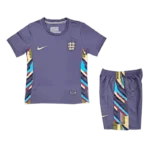 Kids England Away Soccer Socks 2024 Children Apparel