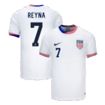 Nike REYNA #7 Authentic Soccer Jersey USA Nation Home Shirt 2024