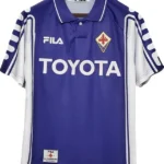 Fiorentina 1999/00 Retro Soccer Jersey Home Replica