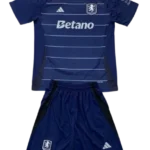 Kids Aston Villa Third Kits(Jersey+Shorts) 24/25