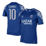O.DEMBéLé #10 PSG Soccer Jersey Fourth Away Custom Shirt 2024-25 - UCL