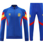 25-26 Spain Blue Training Football Track suit Long