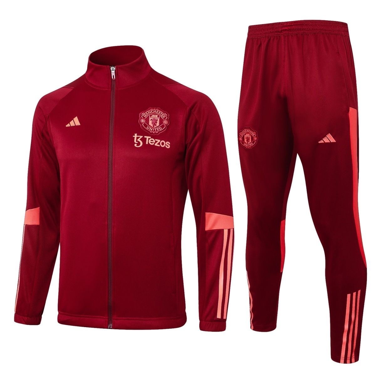 20250320153205 2023-24 Manchester United Club Red Football Sports Kit - Image 1