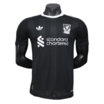Liverpool Black Goalkeeper Football Shirt 2025-26 Player Edition