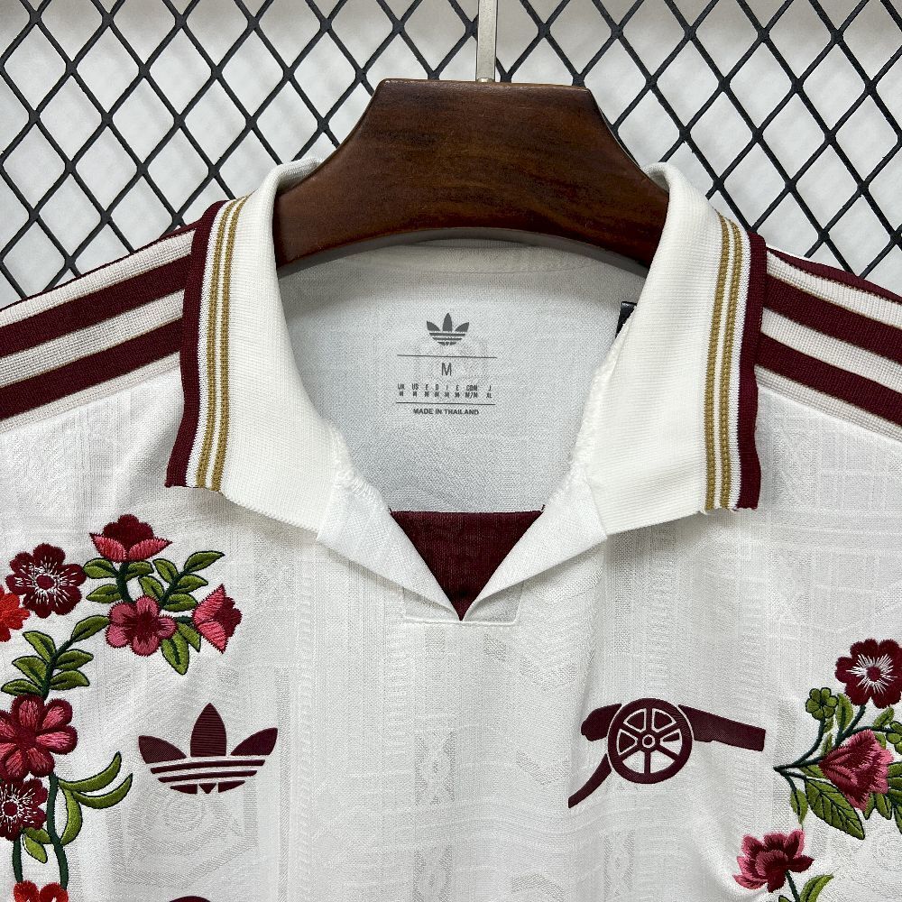 20251030173917119848-1 25-26 Arsenal Third Rose Embroidery Special Edition Football Jersey Player version - Image 1