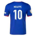France Home Jersey Euro 2024 MBAPPE #10 GIROUD #9 GRIEZMANN #7 Soccer Apparel