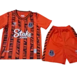 Kids Everton Away Kit Jersey+Shorts 2023/24