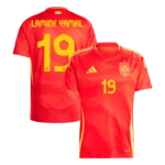 Spain Home Jersey LAMINE YAMAL #19 RODRIGO #16 MORATA #7 Euro 2024
